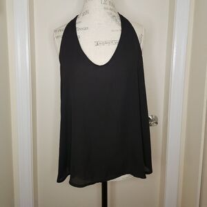 Rachael & Chloe Black Sleeveless Blouse